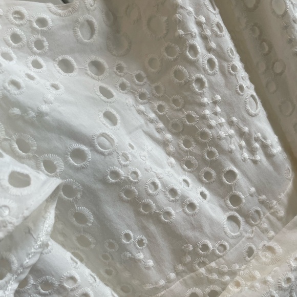 Zara Midi Dress with Cutwork Embroidery in x-small - Picture 3 of 7